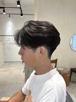 ビューバイネオリーブ 用賀店(Beau'r by neolive) フェザーパーマ刈り上げセンターパート波巻きツイストスパイラル