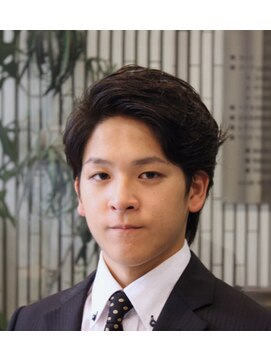 ヘアメイクサロンシマダ (hair make salon SHIMADA) ナチュラルテイストのメンズビジネススタイル　サイドパート