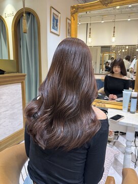 ロンドアベニール 北千住(Lond avenir) 韓国顔周り/バタフライカット/ミディアムレイヤーカット北千住