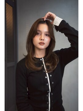 トクヤマサロンニューヨーク(TOKUYAMA SALON NEW YORK) レイヤースタイル×髪質改善カラー