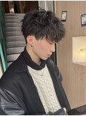 【松元担当】ピンパーマでつくる無造作マッシュ