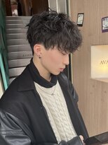 アヴァンス 難波店(AVANCE.)&nbsp;【松元担当】ピンパーマでつくる無造作マッシュ