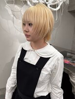 オーン 渋谷(OOn)&nbsp;ショートウルフ/抜きっぱなしブロンド