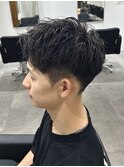 メンズカットジェットモヒカンスパイキーショート刈り上げカット