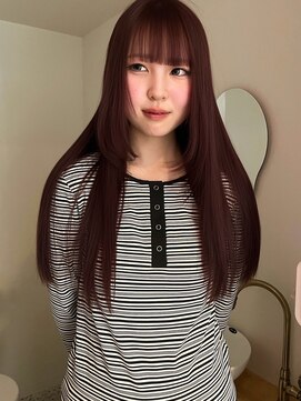 イェッカ パビル(YECCA pabil) ワインレッド