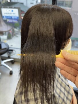 ゴウトゥデイシェアサロン 町田店(GO TODAY SHAiRE SALON) シルキーストレート×チョコブラウン