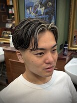 ソリズ ヘア クルー 池袋(SOLIZ HAIR CREW)&nbsp;メッシュ&毛流れパーマ