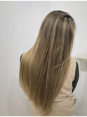 フルロングに活きるハイライト
