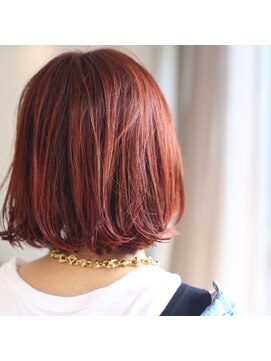 ヨハ ク ピンク×オレンジ混ぜ混ぜカラー