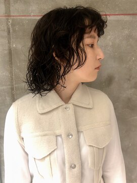 ハマモト レイヤーパーマスタイル