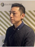 大人のナチュラルショートスタイル