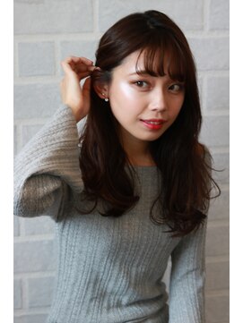 ブリーチ ラボ エーアイ 原宿店(BLEACH LABO Ai) 20代30代40代50代 色っぽふんわりミディの重軽ウェーブヘア♪