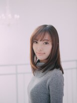 美容室チック 大島店(chic)&nbsp;自然なストレート☆フリンジバング［大島/大島駅］
