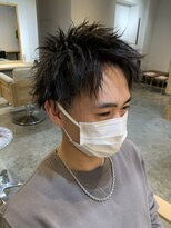 MITSU】ツイスパアップバング×刈り上げショート×ツーブロック