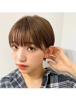 ラナ 渋谷(Lana)&nbsp;【Chill】小顔になる大人かわいいピンクベージュクールショート