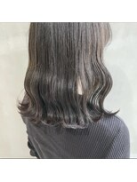 アピューズ ヘアー 梅田(Apiuz Hair) Apiuz Hair　波巻き×オリーブグレージュ