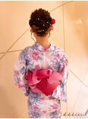 浴衣着付け&ヘアセット