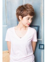 ヘアーリゾートガーデン 新松戸店(Hair Resort Garden) 大人可愛い個性派ショート【Garden新松戸】【新松戸/北小金駅】