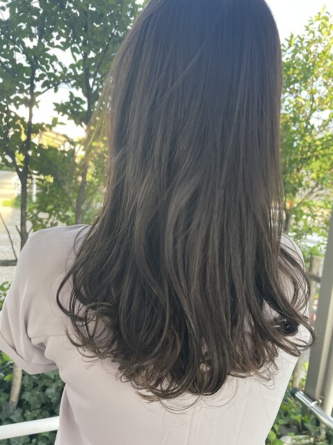 透明感ヘアカラー