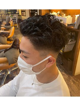 プルス 墨染店(PLUS) メンズスタイル【墨染駅/藤森駅/伏見駅/ハイライト/透け感】