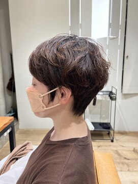 クローゼット 新宿(closet) イメチェンチェリーブラウン[髪質改善/ヘッドスパ白髪染め/新宿]