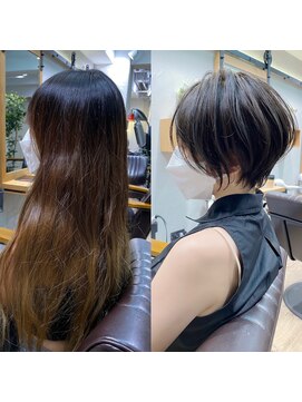 バンプ ギンザ(BUMP GINZA) 30代/40代/50代・絶壁解消・小顔前下がりショートボブ【中村】