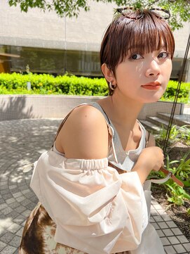 ジェム(GEM) GEM◎ぱっつんバング×ショートスタイル