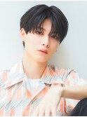 波巻き束感ショートツーブロックマッシュアップバングコンマヘア