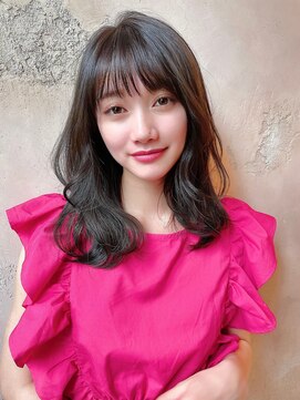 ロンドローズ 名古屋(Lond damaskRose) イヤリングカラー 韓国 ショート イメチェン フェミニンロング