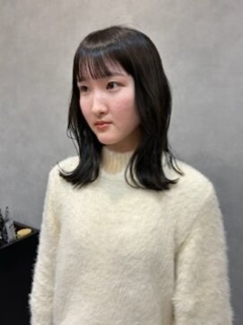 アチーブリス(achieve Liss) 韓国風ツヤ髪くびれレイヤーロング ナチュラル案発黒髪