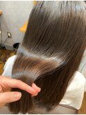 髪質改善　酸性ストレート　ストレートヘア