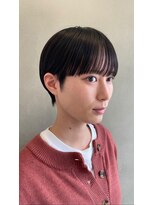 ヘアサロン ムク(HAIR SALON.MuKu)&nbsp;大人可愛いマッシュハンサムショートミニボブショートボブ