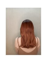 オレロ 国立(olelo)&nbsp;暗めカラー/グランマッシュ/デザインカラー/フェザーパーマ/国立