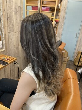 ロア ヘアーコーディネート 三条烏丸店(LoRE hair coordinate) Lore☆グレージュハイライトカラー