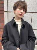 大人の可愛いショートヘア　Ammy松本