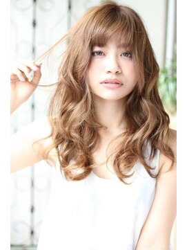 アルス(ars) セミロング×パーマ