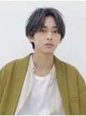 メンズ/ショート/マッシュショート/センターパート/韓国/恵比寿