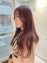 ガリカ シーム(Gallica/SEAM)&nbsp;【川辺晴加】透明感ラベンダーピンク/ケアブリーチ/暖色系カラー