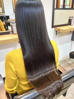 グロウ 木更津店(GLROW HAIR SALON)の写真/トリートメントと言えば【GLROW】☆思わず触れたくなる≪最高級カシミアトリートメント≫で美髪を叶えます!