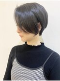 【松戸/ムラマツ】春夏大人可愛いショートボブ黒髪