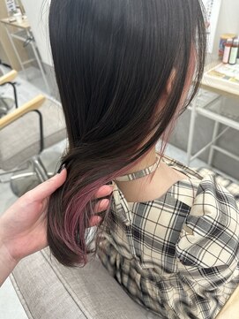 ミエル ヘア 新宿(miel hair) インナーカラー