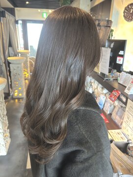 アンツ サザンリゾート 茅ヶ崎店(ANT'S Southern Resort) カール/セミディ/シアーカラー/姫カット/茅ヶ崎