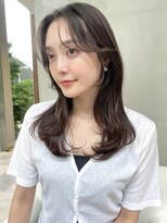 ビュートリアム 南青山(BEAUTRIUM)&nbsp;顔周りレイヤー 韓国レイヤーカット 髪質改善イルミナカラー青山