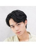 【簡単スタイリング】ニュアンスパーマ×センターパート