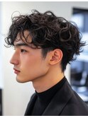 メンズパーマでイメージチェンジ