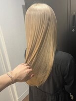 ナンバーウルス 名駅店(N° ulus)&nbsp;【number ulus】ナチュラルブロンド×艶ロング