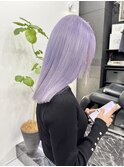 韓国風《ラベンダー》ハイトーン/ケアブリーチ/ダブルカラー