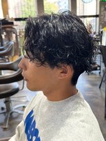 リット バイ フィフス 鹿児島中央駅店(Lit. by fifth)&nbsp;鹿児島センターパート波巻きパーマッシュツイスパメンズパーマ