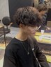 【メンズ人気No1】メンズカット＋ハイクオリティパーマ￥12000