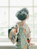 【成人式】着付け＋洋髪ヘアセット